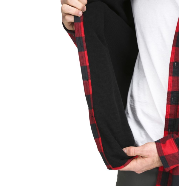 Simms Coldweather Shirt Red Buffalo Plaid Inside Simms Coldweather Shirt Red Buffalo Plaid Inside